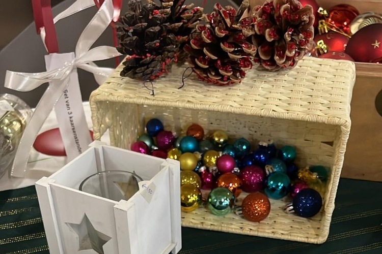 Wat een mooie opbrengst van onze eindejaarsmarkt!